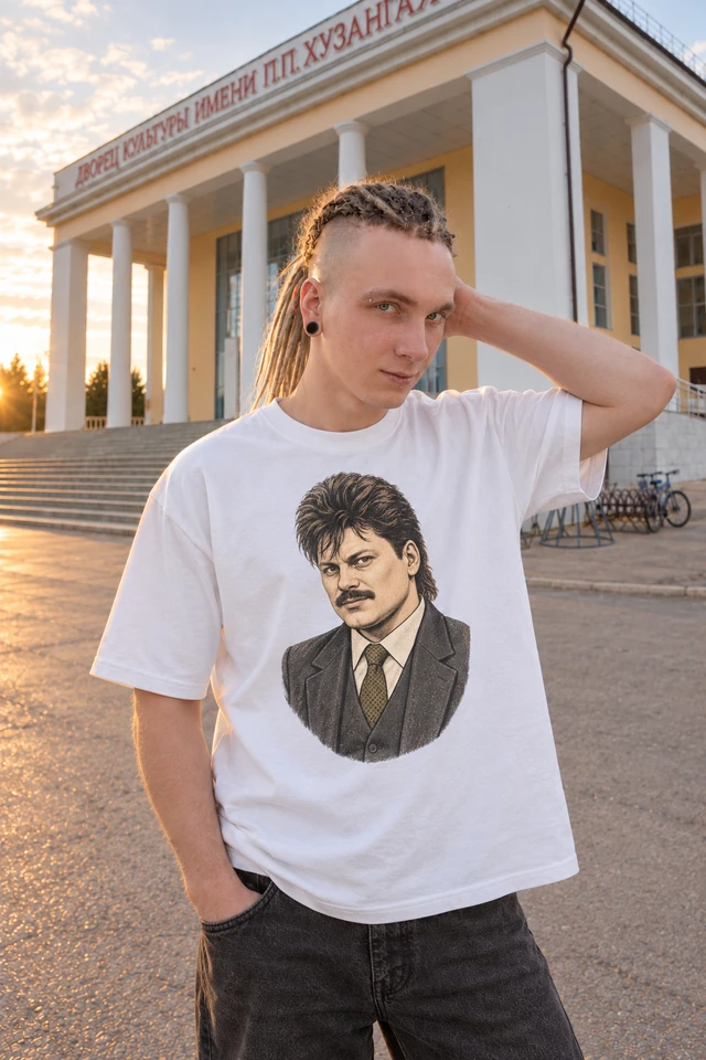 Хой — Белая футболка. ANOTHER USSR by KULT.