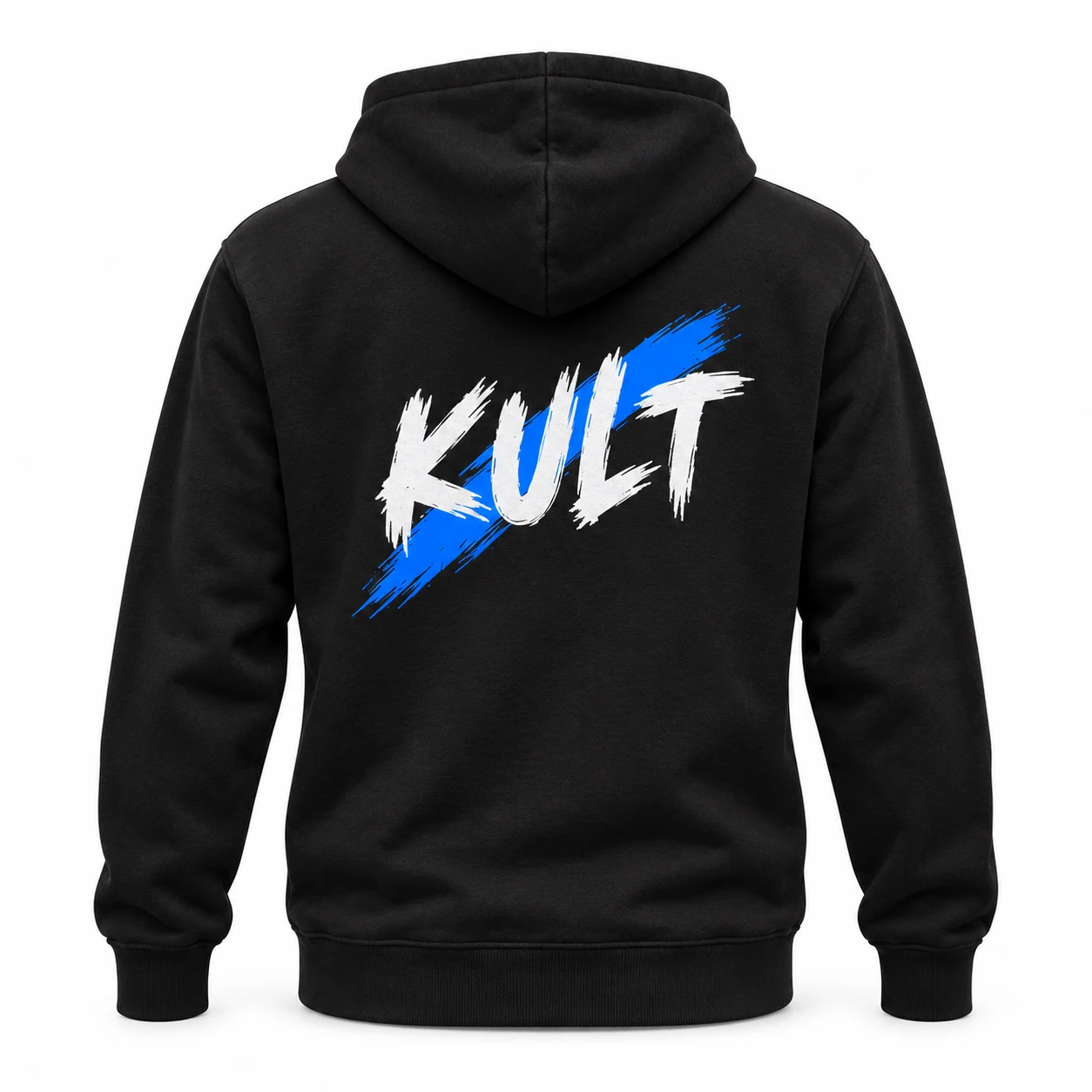 Чёрное худи KULT «Сборка»